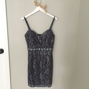 Lace cocktail dress